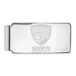 Brooklyn Nets Money Clip in Sterling Silver 16.83 gr