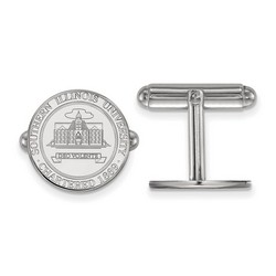 Southern Illinois University SIU Salukis Sterling Silver Crest Cuff Link 7.21 gr