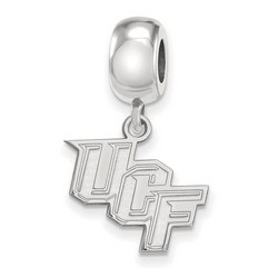 University of Central Florida Knights Small Sterling Silver Dangle Bead 3.47 gr