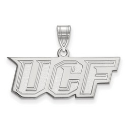 University of Central Florida Knights Large Pendant in Sterling Silver 1.35 gr