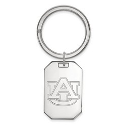 Auburn University Tigers Key Chain in Sterling Silver 12.29 gr