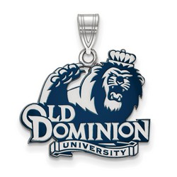 Old Dominion University Monarchs Large Pendant in Sterling Silver 3.23 gr