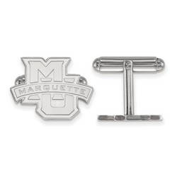 Marquette University Golden Eagles Cuff Links in Sterling Silver 7.38 gr