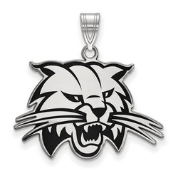 Ohio University Bobcats Large Pendant in Sterling Silver 3.67 gr