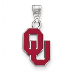 University of Oklahoma Sooners Small Pendant in Sterling Silver 0.85 gr