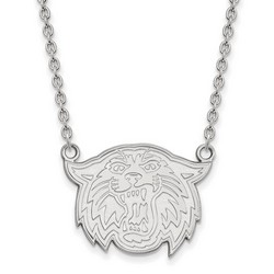 Villanova University Wildcats Large Pendant Necklace in Sterling Silver 6.79 gr