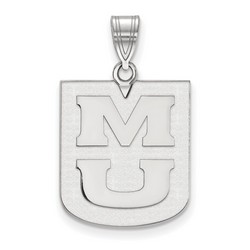 University of Missouri Tigers Large Pendant in Sterling Silver 3.09 gr