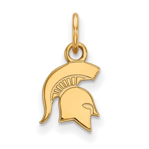 Michigan State University Spartans XS Pendant in 14k Yellow Gold 0.58 gr