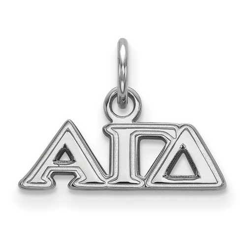 Alpha Gamma Delta Sorority XS Pendant in Sterling Silver 0.75 gr