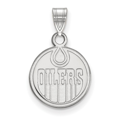 Edmonton Oilers Small Pendant in Sterling Silver 1.38 gr