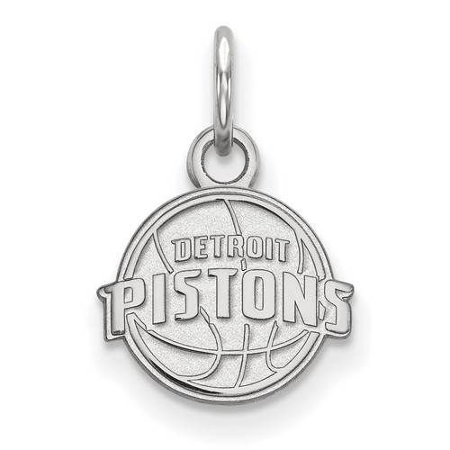 Detroit Pistons XS Pendant in Sterling Silver 0.86 gr