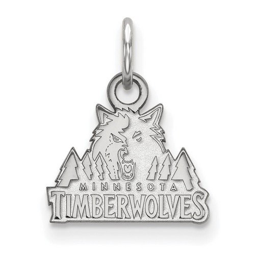 Minnesota Timberwolves XS Pendant in Sterling Silver 0.92 gr
