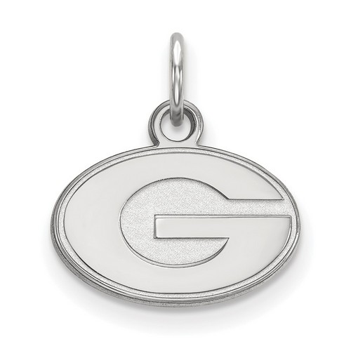 University of Georgia Bulldogs XS Pendant in Sterling Silver 1.29 gr