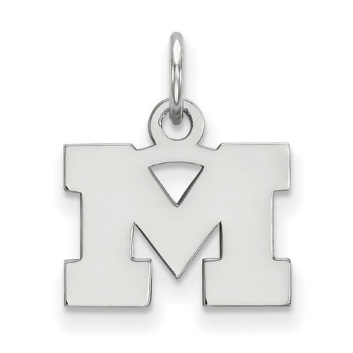 University of Michigan Wolverines XS Pendant in Sterling Silver 1.22 gr