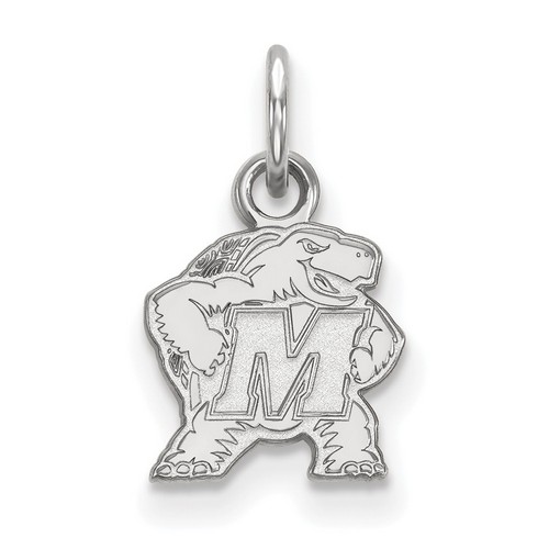 University of Maryland Terrapins XS Pendant in Sterling Silver 0.77 gr