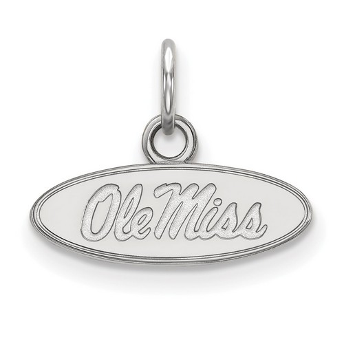 University of Mississippi Rebels XS Pendant in Sterling Silver 0.98 gr