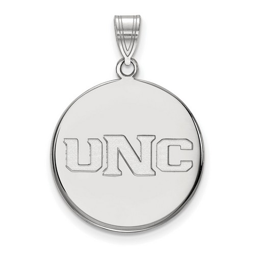 University of Northern Colorado Bears Large Sterling Silver Disc Pendant 4.45 gr
