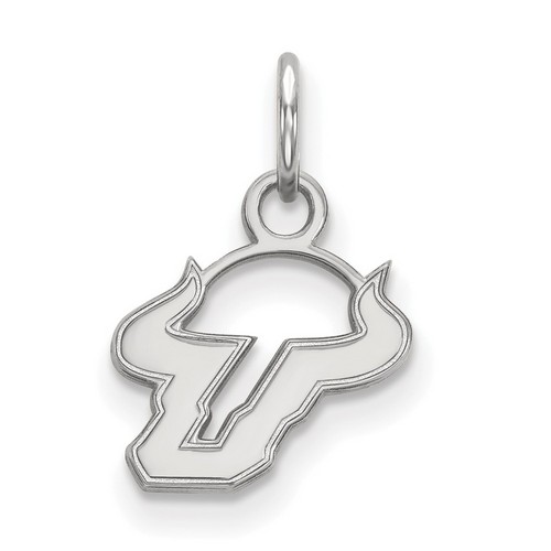 University of South Florida Bulls XS Pendant in Sterling Silver 0.66 gr