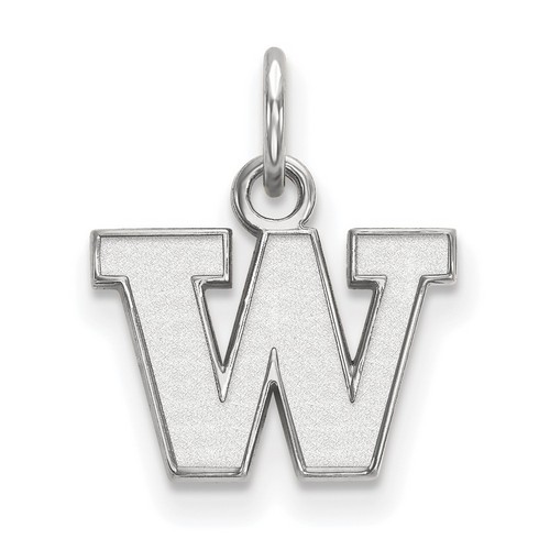 University of Washington Huskies XS Pendant in Sterling Silver 0.83 gr
