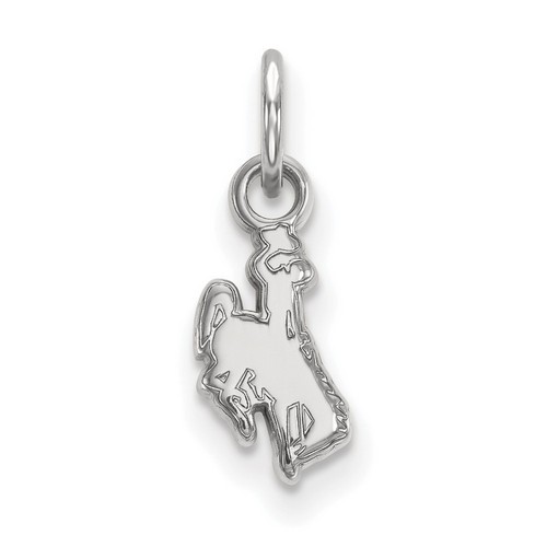 University of Wyoming Cowboys XS Pendant in Sterling Silver 0.37 gr