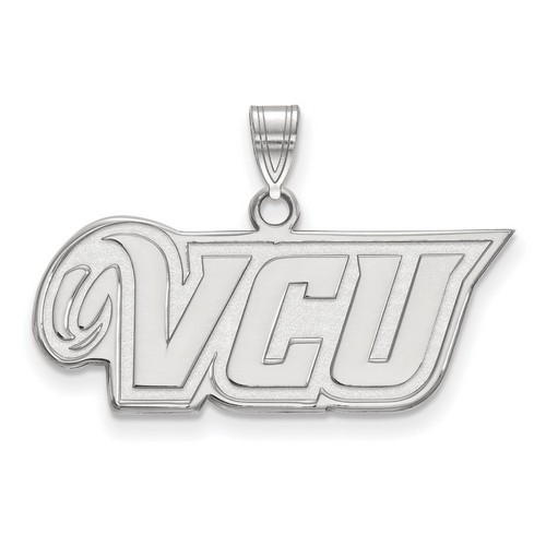 Virginia Commonwealth University Rams Small Pendant in Sterling Silver 3.79 gr