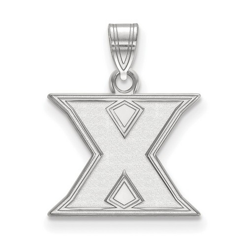 Xavier University Musketeers Small Pendant in Sterling Silver 1.42 gr