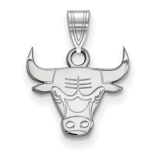 Chicago Bulls Small Pendant in Sterling Silver 1.02 gr