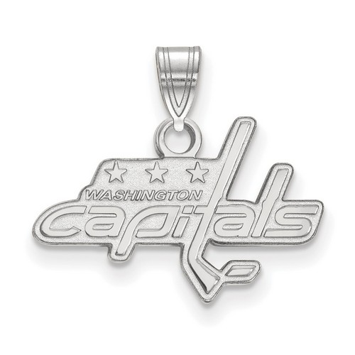 Washington Capitals Small Pendant in Sterling Silver 1.19 gr