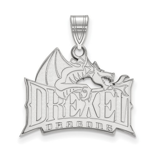 Drexel University Dragons Large Pendant in Sterling Silver 3.26 gr