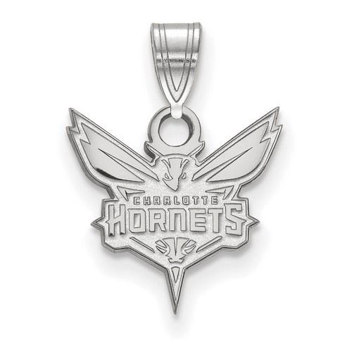 Charlotte Hornets Small Pendant in Sterling Silver 0.95 gr