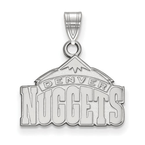 Denver Nuggets Small Pendant in Sterling Silver 1.98 gr
