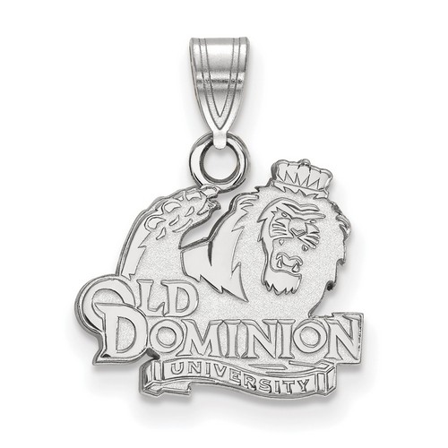 Old Dominion University Monarchs Small Pendant in Sterling Silver 1.40 gr