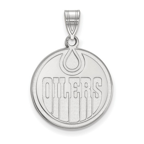 Edmonton Oilers Large Pendant in Sterling Silver 2.87 gr
