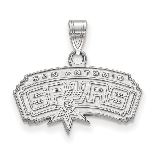 San Antonio Spurs Small Pendant in Sterling Silver 1.91 gr