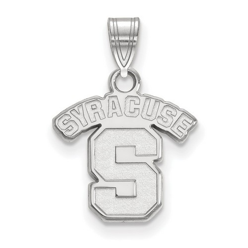 Syracuse University Orange Small Pendant in Sterling Silver 1.16 gr