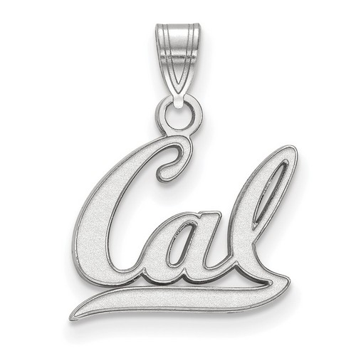 UC Berkeley California Golden Bears Small Pendant in Sterling Silver 1.02 gr