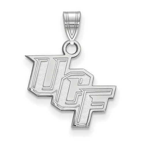 University of Central Florida Knights Small Pendant in Sterling Silver 1.22 gr