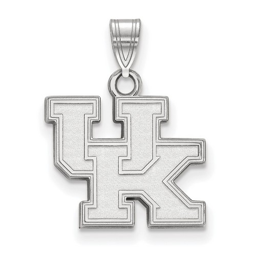 University of Kentucky Wildcats Small Pendant in Sterling Silver 1.33 gr