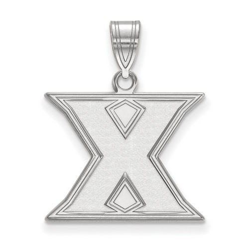 Xavier University Musketeers Medium Pendant in Sterling Silver 2.10 gr