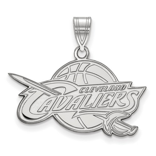 Cleveland Cavaliers Medium Pendant in Sterling Silver 3.29 gr