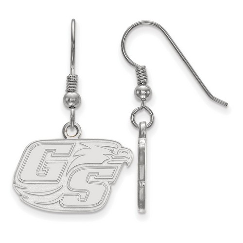 Georgia Southern University Eagles Small Sterling Silver Dangle Earrings 3.23 gr