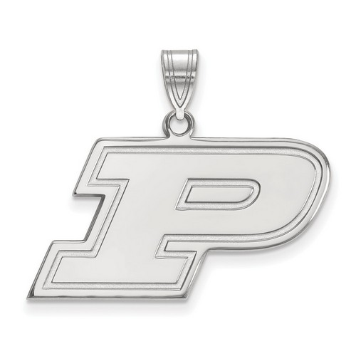 Purdue University Boilermakers Medium Pendant in Sterling Silver 3.81 gr