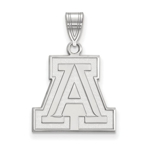 University of Arizona Wildcats Medium Pendant in Sterling Silver 2.19 gr