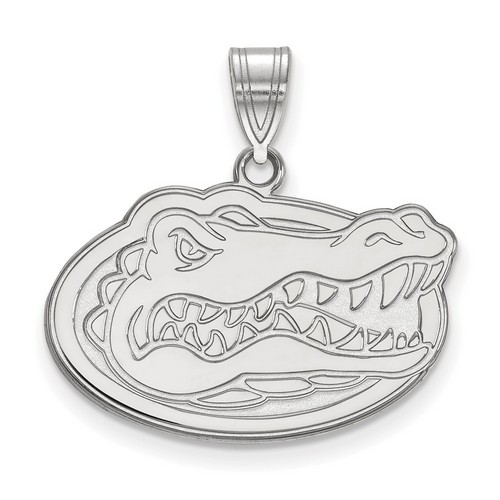 University of Florida Gators Medium Pendant in Sterling Silver 4.00 gr
