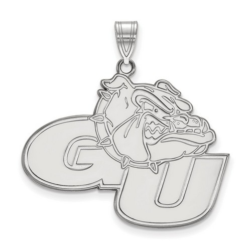 Gonzaga University Bulldogs XL Pendant in Sterling Silver 6.03 gr