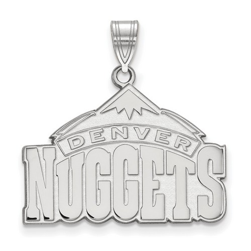 Denver Nuggets Large Pendant in Sterling Silver 4.37 gr