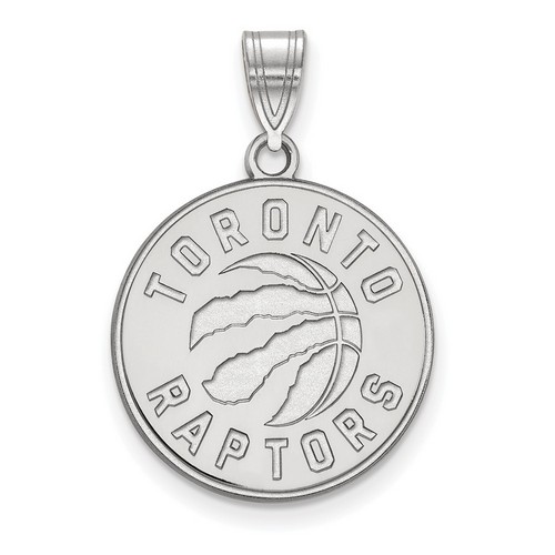 Toronto Raptors Large Pendant in Sterling Silver 3.24 gr