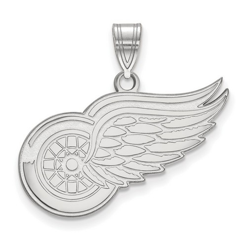 Detroit Red Wings Large Pendant in Sterling Silver 2.90 gr