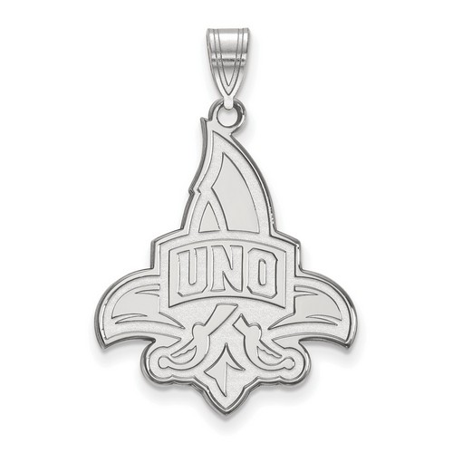University of New Orleans Privateers XL Pendant in Sterling Silver 2.89 gr