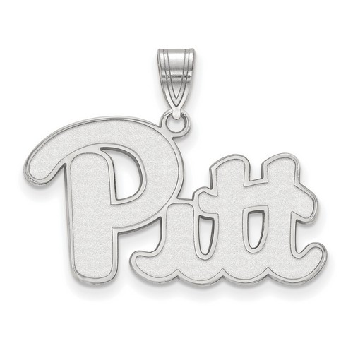 University of Pittsburgh Pitt Panthers Large Pendant in Sterling Silver 2.85 gr